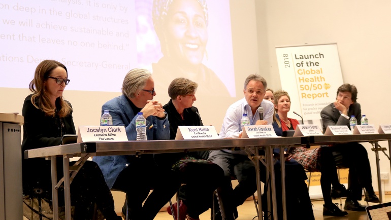 Putting the Global Health 50/50 report to work