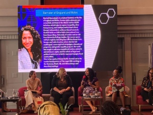 Govindi Deerasinghe on 'Legal Leadership Across Borders' panel with WILL coalition partners