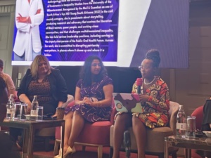 Govindi Deerasinghe on 'Legal Leadership Across Borders' panel with WILL coalition partners