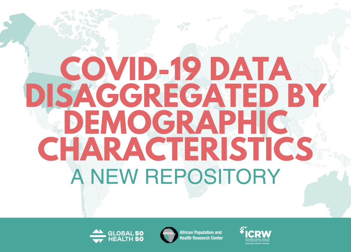 A scarcity of disaggregated COVID-19 data – a new repository