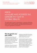 GH5050 How-To: Measure and Address the Gender Pay Gap