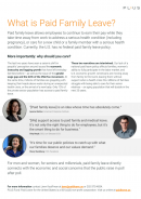 PL+US paid family leave resources and company scorecard