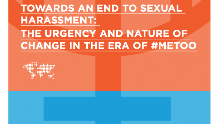 Towards an End to Sexual Harassment: The Urgency and Nature of Change in the Era of #metoo