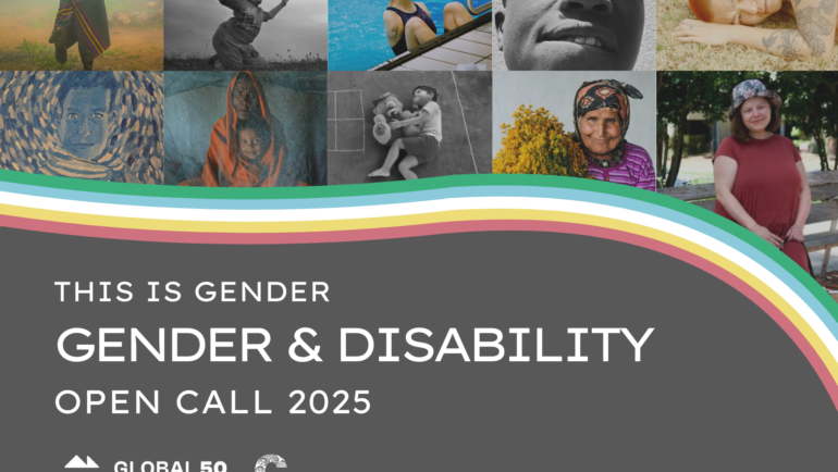 OPEN NOW: This is Gender: Gender and Disability Open Call 2025